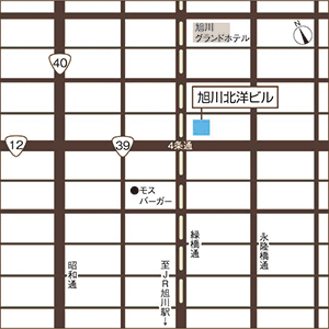 旭川オフィス地図